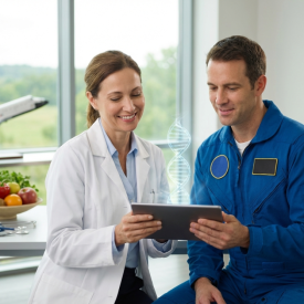 Стать космонавтом: отбор и влияние генетики на здоровье в космосе